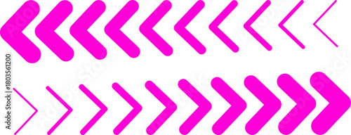Bold pink arrow patterns form dynamic, modern directional graphics, creating a sleek abstract design ideal for technology, navigation, and creative branding visuals.
