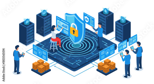 Protecting Data Security with Teamwork and Technology in the Digital Age