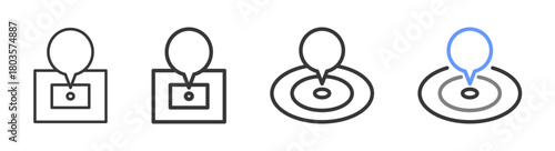 
The Ultimate painpoint Styles with Variations Line of icon set vector illustration