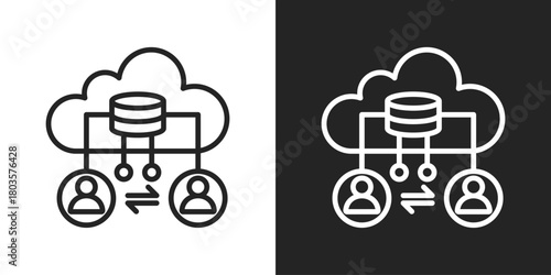 Integrity Icon In Black And White Outline Style