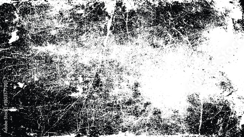 Grungy distressed texture overlay with scratches, dots, and rough paper effect isolated on white background, Vector, illustration
