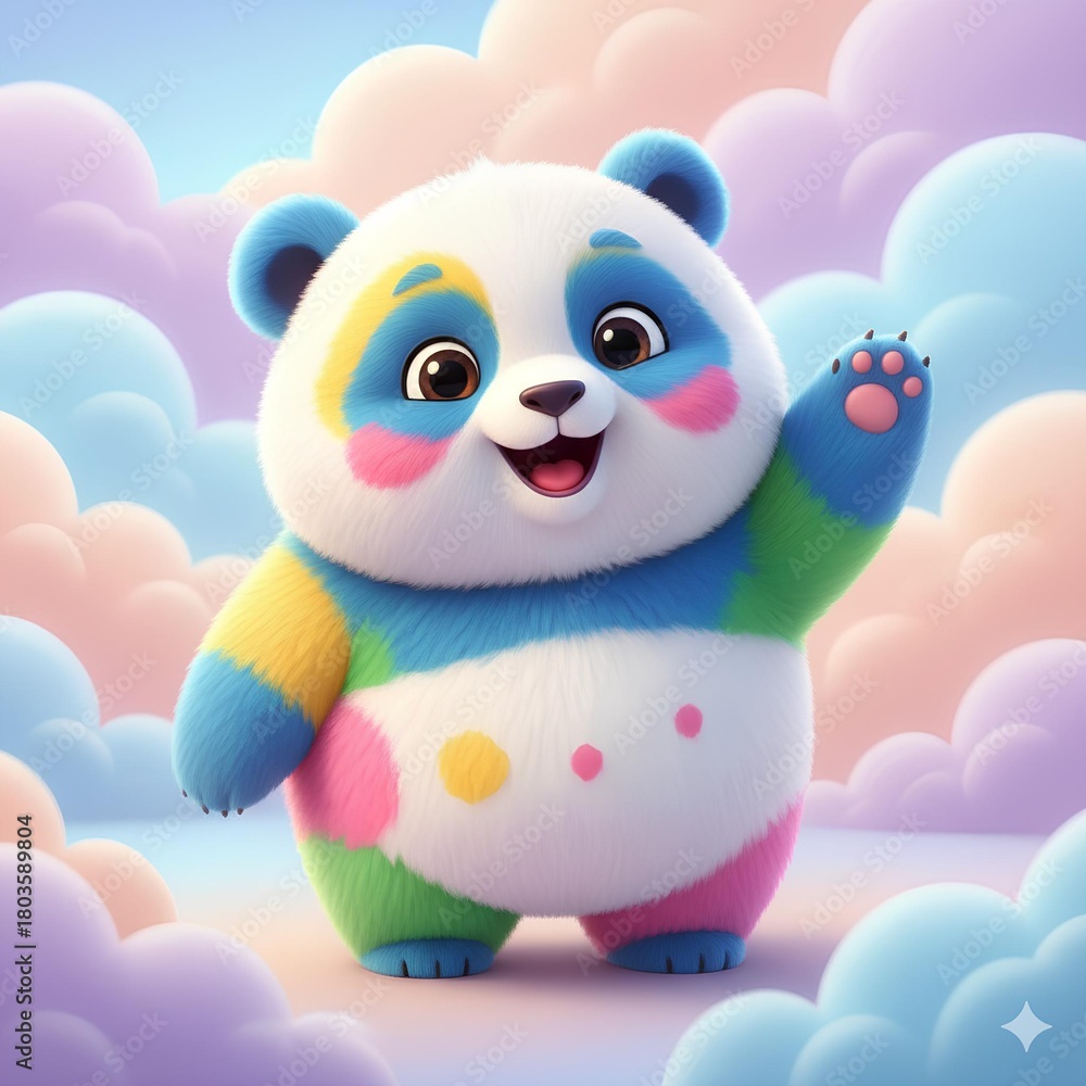 Fototapeta premium teddy bear with heart