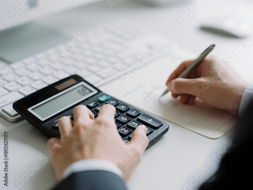 business man working on laptop