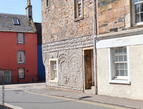 Tableau sur toile Buckie House or Shell House, Anstruther, Fife, Scotland