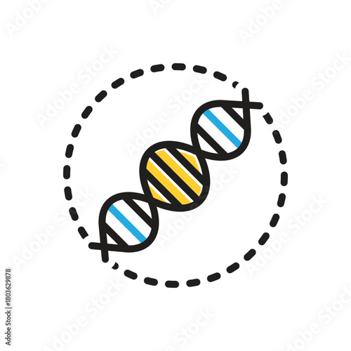 Multi color icon for replication