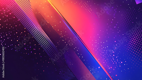 Template design with dynamic shapes for sport event, invitation, awards or championship. Sport background. 