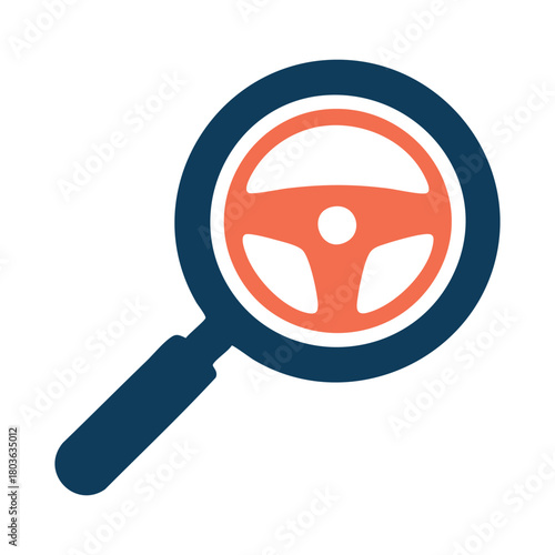 Vehicle inspection search icon