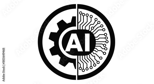 Ai artificial intelligence machine learning technology future icon