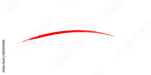Red underline