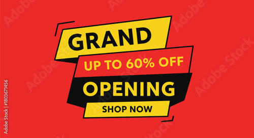 Grand opening sale now up to 60% off for a limited time offer