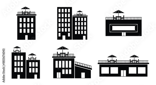 Trendy rooftop restaurant designs for modern urban development projects