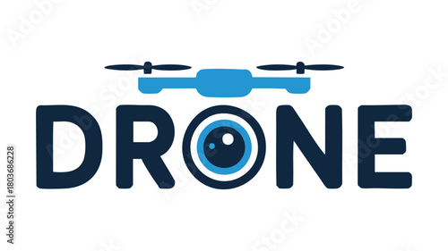 Drone camera technology logo
