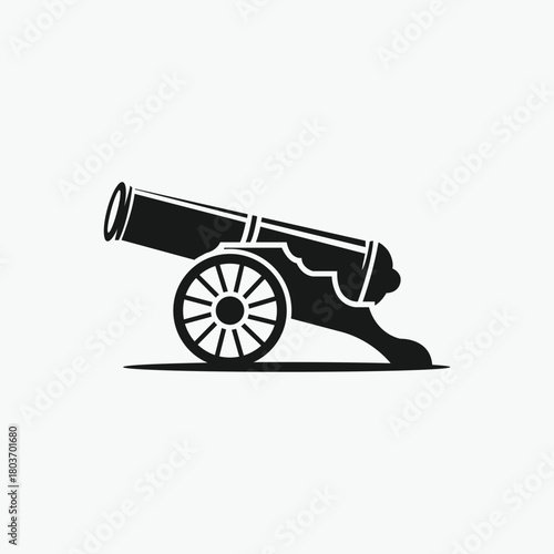 Ramadan Cannon, Gun Barrel, The Grand Canyon vector	
