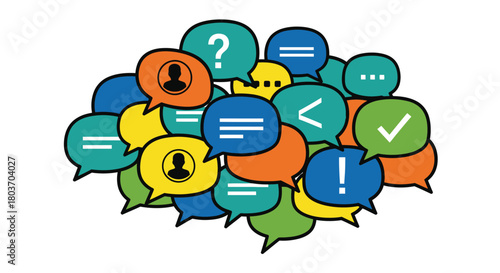 Dynamic communication bubbles for social media engagement campaigns