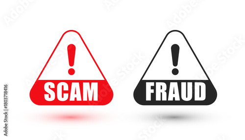 raud alert warning backgrounds for your data and information security