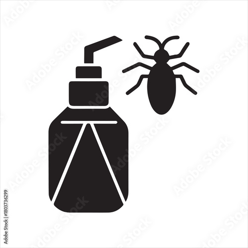 Bug Spray Icon Vector Illustration
