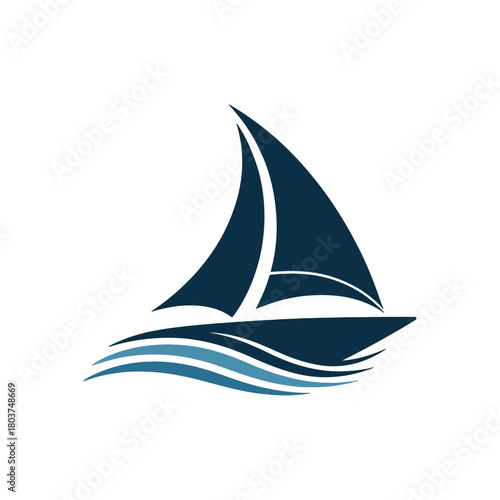 Elegant Marine Ship Logo Template
