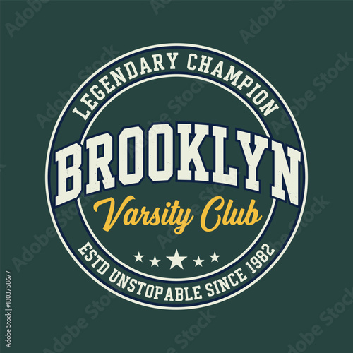 Brooklyn Varsity Club Legendary Champion Design