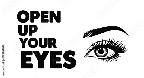 Open up your eyes and see the beauty in the world around you.