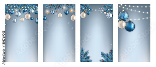 Abstract geometric composition with vibrant color accents and clean lines