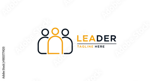 Leadership Logo | Modern Abstract Arrow and Success Symbol Executive Coaching and Train Professional Mentorship Corporate Growth 