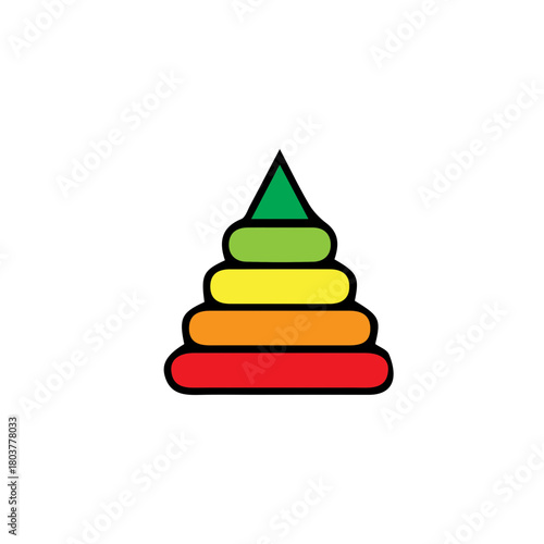 Tiered Growth Stack Graphic