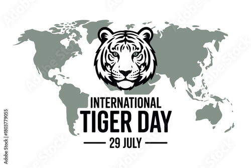 International Tiger Day is celebrated on July 29th with a global awareness campaign.