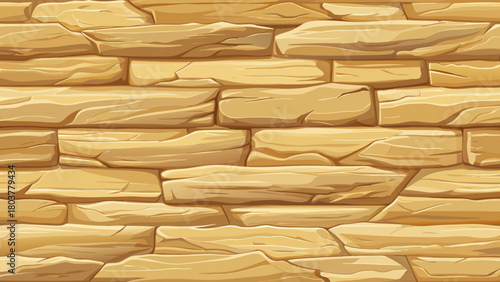 Smooth beige sandstone wall texture with subtle natural grain, seamless surface ideal for architectural and interior design backgrounds