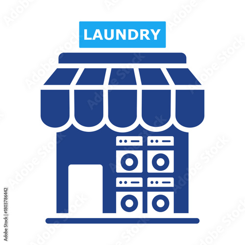 Laundry Shop Icon