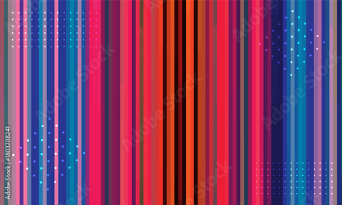 Modern abstract colorful background with geometric shapes and stripes lines vector illustration. Science, futuristic, energy technology concept. Suit for business, corporate, banner, backdrop.
