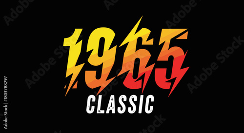 1965 classic for tshirt design artwork vintage style
