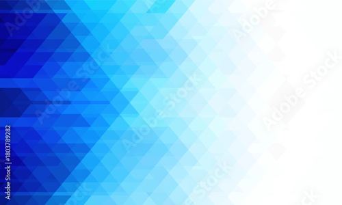 Modern abstract blue gradient background with geometric pattern and shiny effect vector illustration. Science, futuristic, energy technology concept. Suit for business, corporate, banner, backdrop.