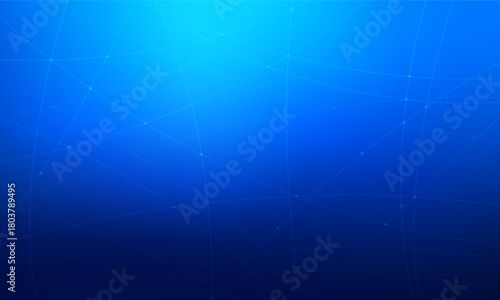 Modern abstract blue background with lines and shiny effect vector illustration. Science, futuristic, energy technology concept. Suit for business, corporate, banner, backdrop.