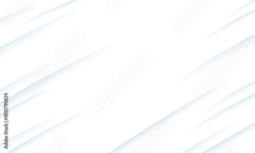 Modern abstract white background with diagonal lines effect vector illustration. Science, futuristic, energy technology concept. Suit for business, corporate, banner, backdrop.