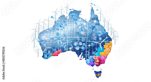 Australia's Renewable Energy Wind Turbines, Solar Panels, and Coastal Energy
