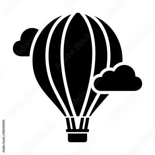 Hot Air Balloon Icon