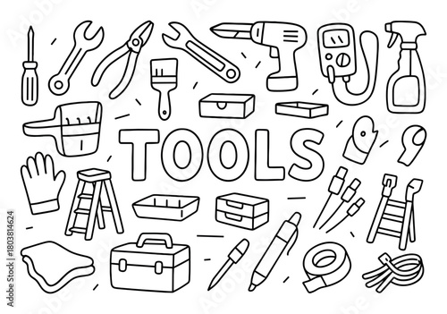 Concert Equipment Doodle