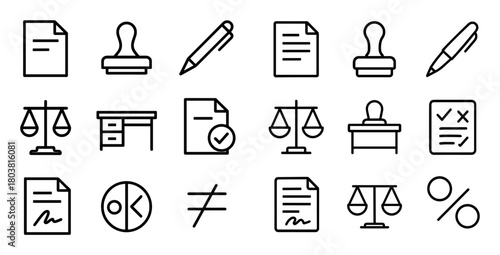 Minimalist Injustice Icon Grid