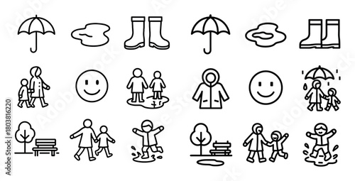 Rainy Day Icons