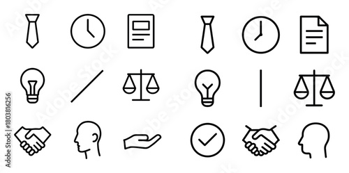 Minimalist Professional Icons