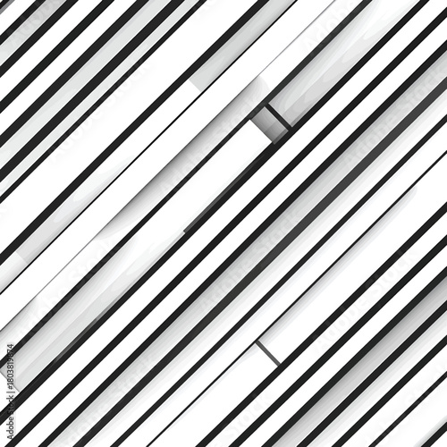 Gray Tonal Abstract Design Featuring Diagonal Rectangular Patterns and Subtle Variations in Shading Creating a Sense of Depth and Dimension