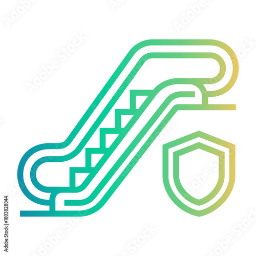 parenting Line Gradient Icon