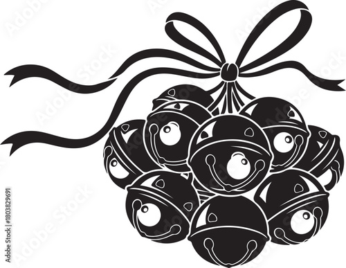 Whisk utensil silhouette on white background kitchen object cooking baking