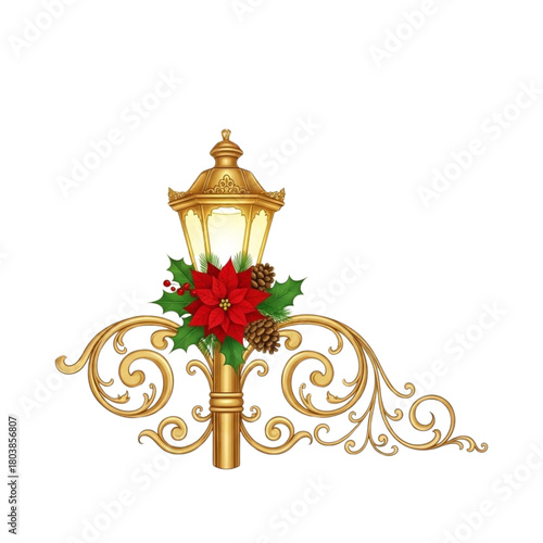 vintage christmas lantern