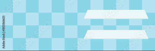 Tile kitchen wall vector. Ceramic tile wall seamless background. Square ceramic tiles forming a clean, seamless wall pattern ideal for bathroom, kitchen, interior design, or architectural backgrounds.