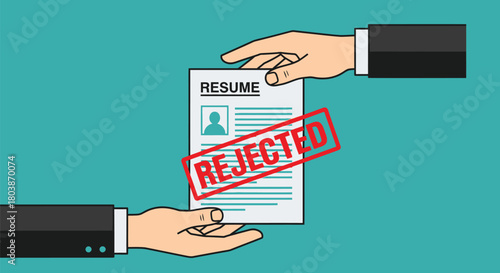 Resume rejection stings but fuels resilience to keep applying today