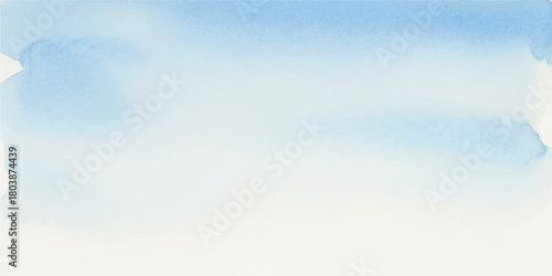 Light blue watercolor background texture soft gradient wash effect perfect for subtle designs and calming visuals