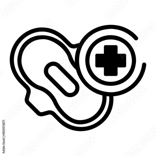 personal hygiene Line Icon