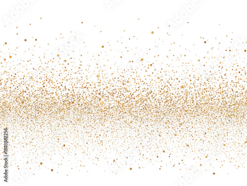 Golden Confetti Glitter Sparkling Scatter Elegant Shimmer Isolated On Transparent Overlay Background Exactly 200 Characters Stock Illustration For Decoration Concepts