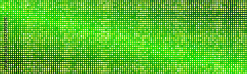 Green yellow disco ball background pattern. Abstract shining halftone mosaic texture. Night club party glitter pattern. Vector	
